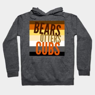 Bears, Otters, Cubs (Bear Flag) Hoodie